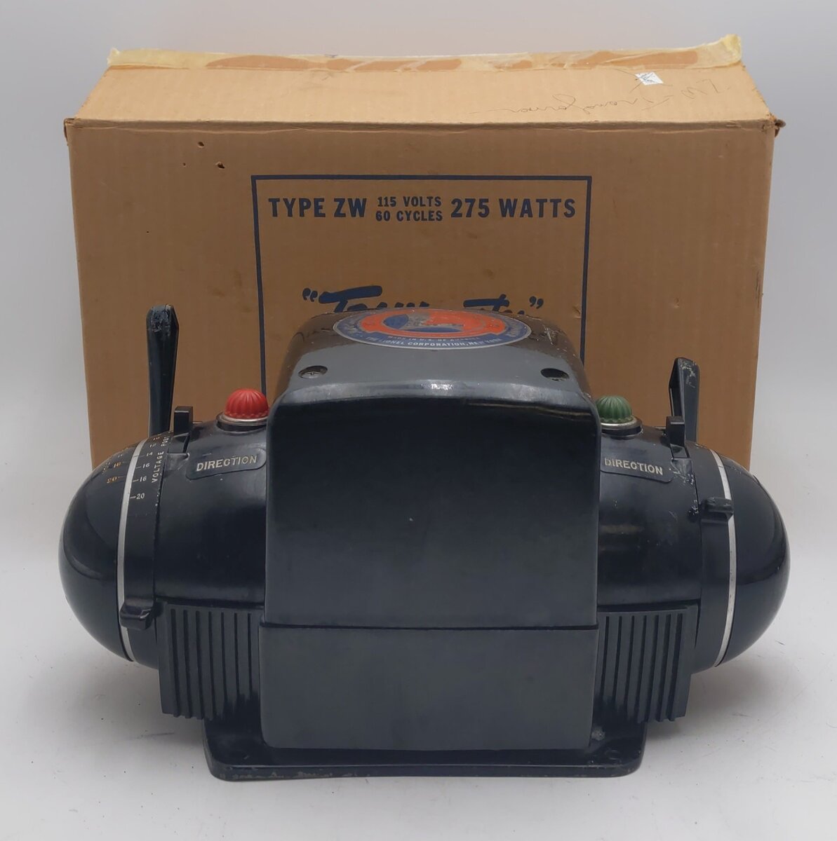Lionel ZW Vintage O Gauge Trainmaster 275 Watt Transformer with Whistle VG/Box