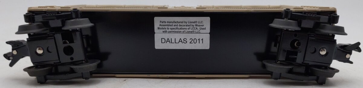 Lionel 6-72511 O Gauge LCCA Dallas 2011 Registration Car EX
