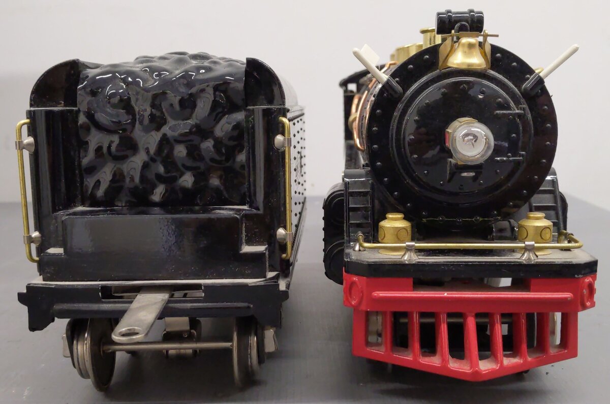 Lionel 6-13100 O Standard Gauge 390E Black Steam Locomotive and Tender EX/Box