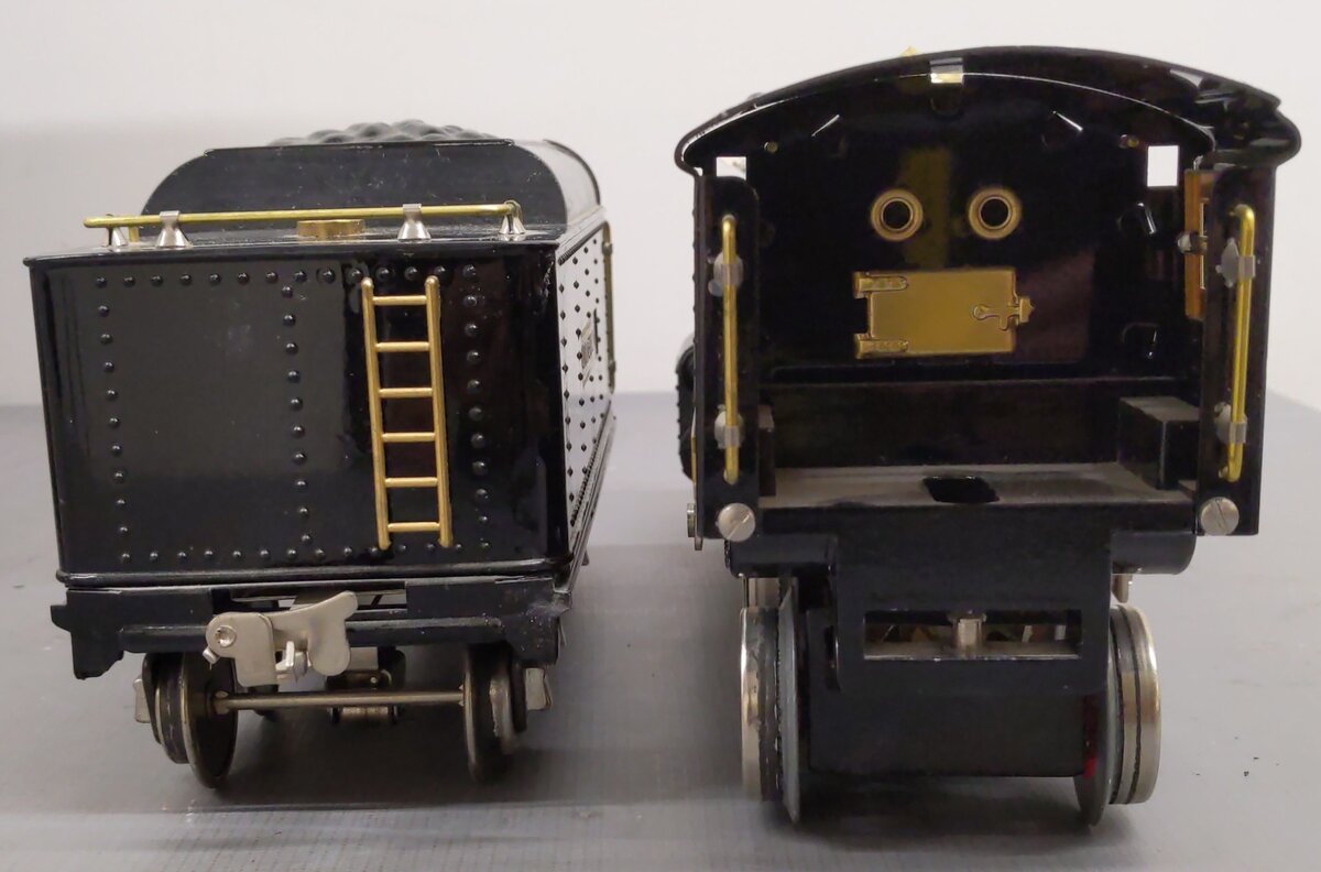 Lionel 6-13100 O Standard Gauge 390E Black Steam Locomotive and Tender EX/Box