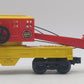 K-Line K6810 O Ringling Bros and Barnum & Bailey Operating Crane Car LN/Box