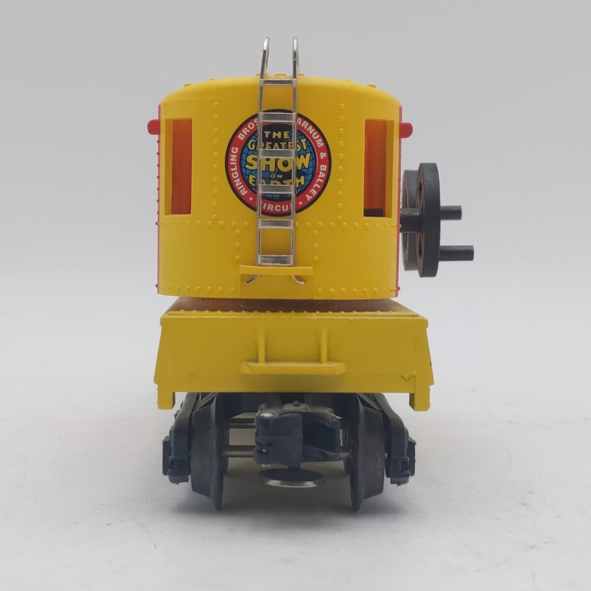 K-Line K6810 O Ringling Bros and Barnum & Bailey Operating Crane Car LN/Box