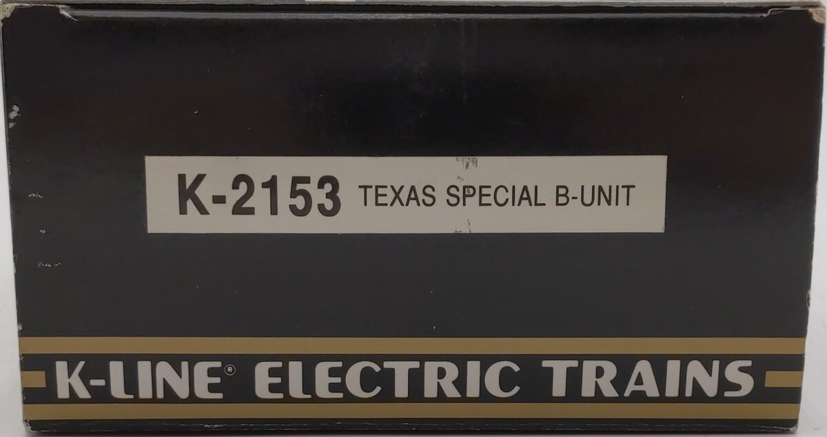 K-Line K2153 O Texas Special Alco Dummy Diesel B-Unit LN/Box