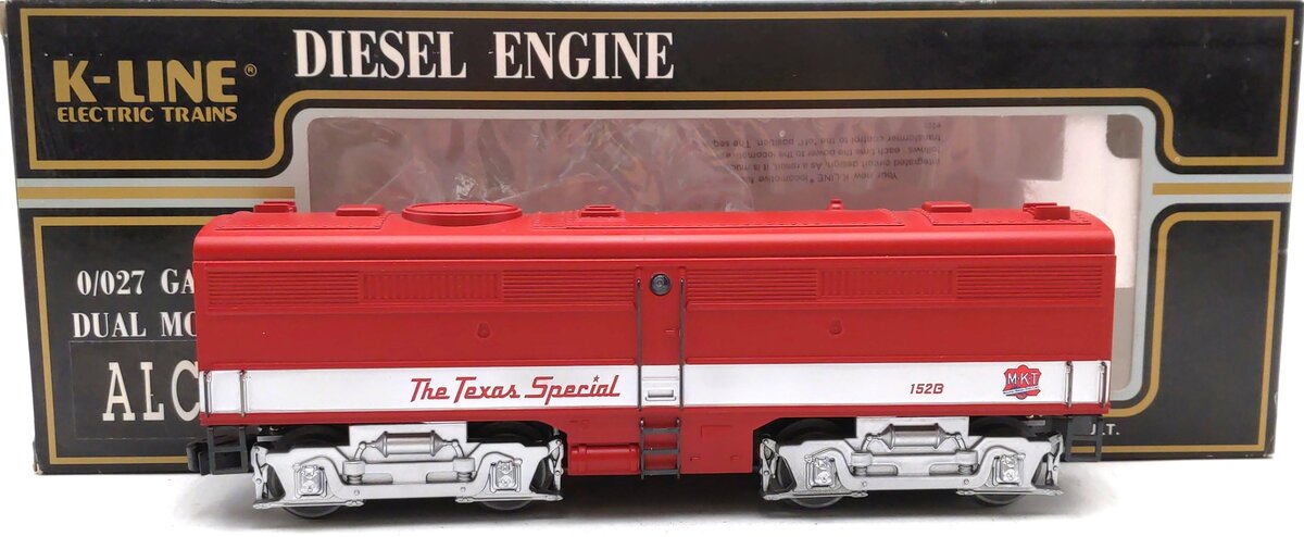 K-Line K2153 O Texas Special Alco Dummy Diesel B-Unit LN/Box