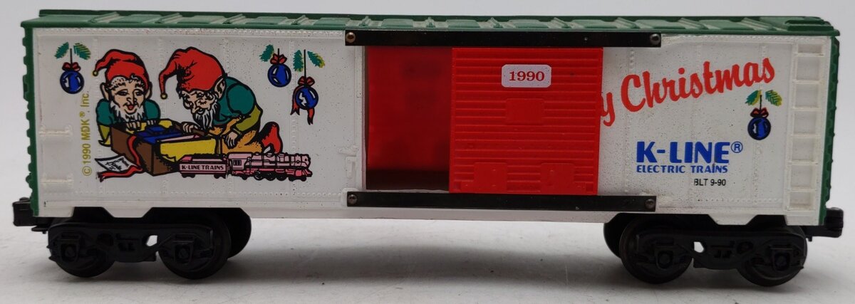 K-Line K6444 1990 Christmas Box Car EX