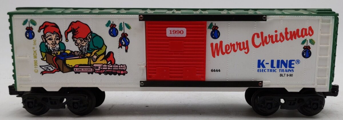 K-Line K6444 1990 Christmas Box Car EX