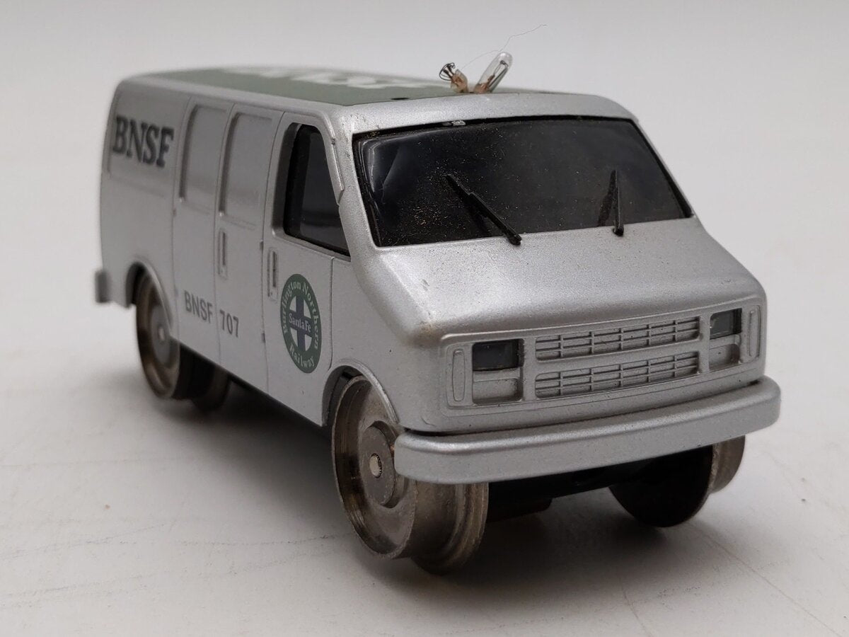 K-Line k2629-06 Burlington Northern Santa Fe Motorized Railroad Van EX/Box