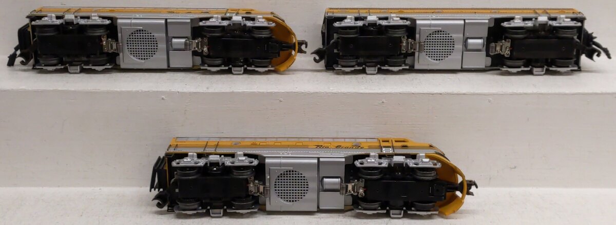 K-Line K-25211 O Rio Grande F-7 ABA Diesel Locomotive #5651/5652/5653 EX/Box