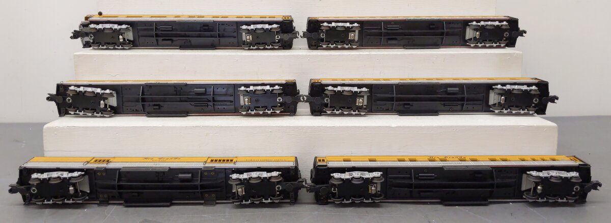 K-Line K44211 O Rio Grande Railroad 18" Heavyweight Passenger Cars (Set of 6) EX/Box