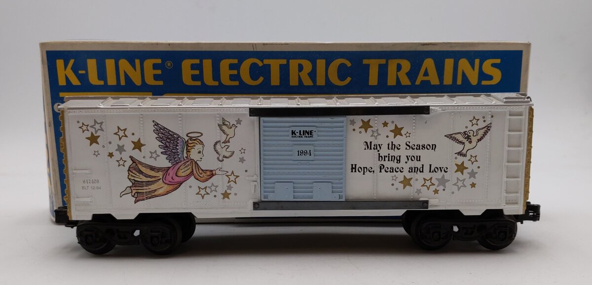 K-Line K647403 O Gauge 1994 Christmas Boxcar LN/Box