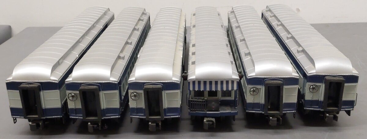K-Line K44891 O Texas & Pacific 18" Heavyweight Passenger Cars (Set of 6) VG/Box