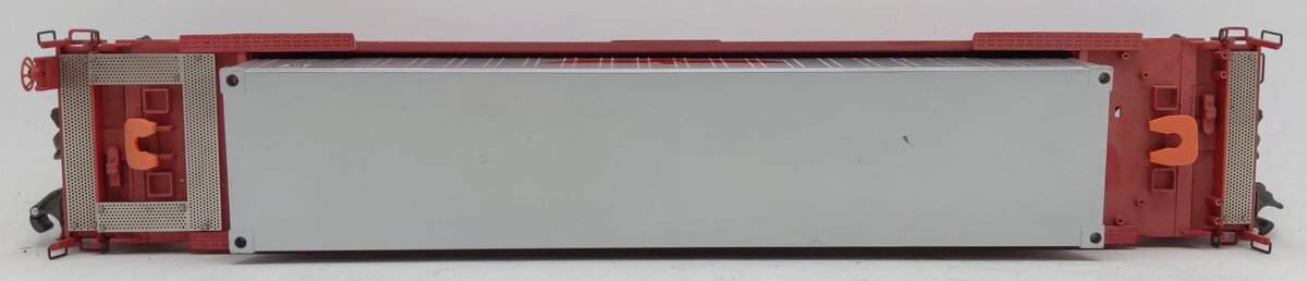 K-Line K7765 O Gauge Southern Pacific Gunderson Flatcar w/Container EX