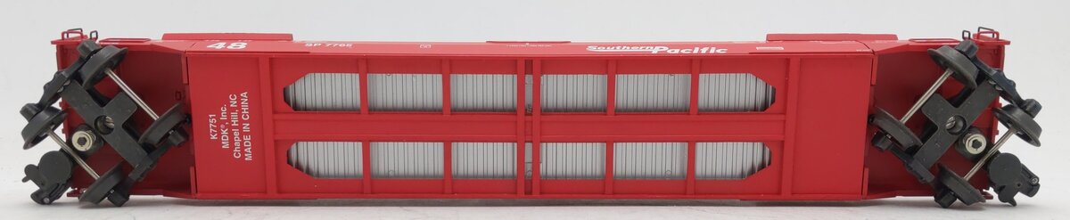 K-Line K7765 O Gauge Southern Pacific Gunderson Flatcar w/Container EX