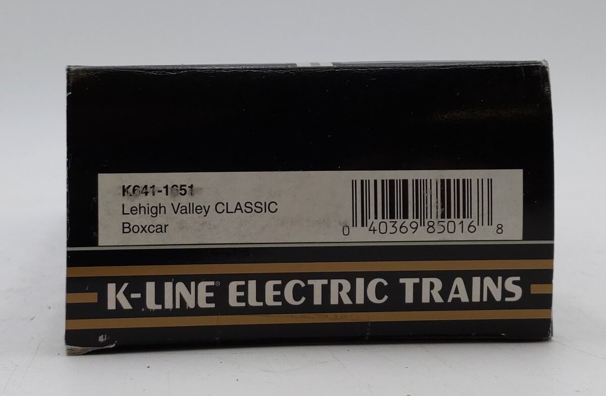 K-Line K641-1651 Lehigh Valley Boxcar LN/Box