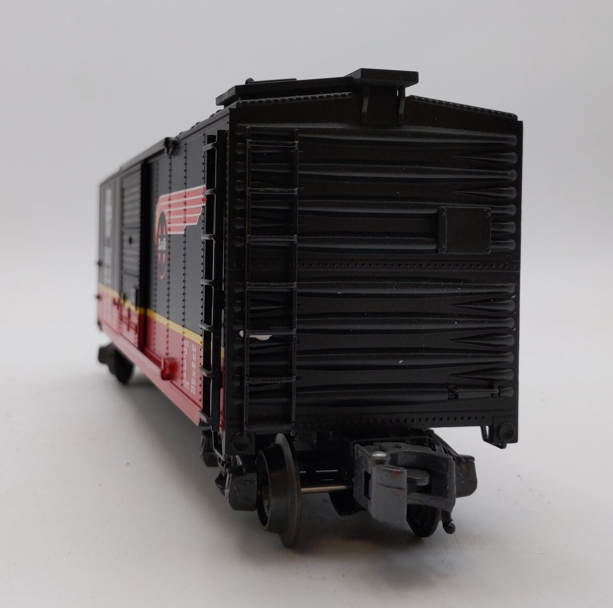 K-Line K761-1051 O Gauge Santa Fe Black Boxcar #97197 LN/Box