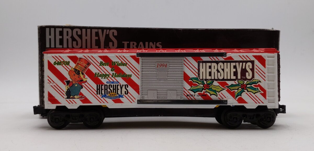 K-Line K-646708 O Gauge Hersheys 1994 Christmas Boxcar EX/Box
