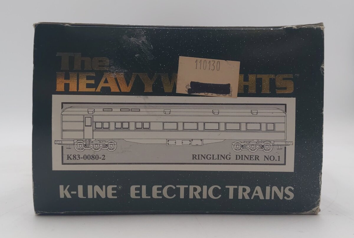 K-Line K83-0080-2 O Gauge Ringling Brothers Circus 18" Diner Car #80 LN/Box