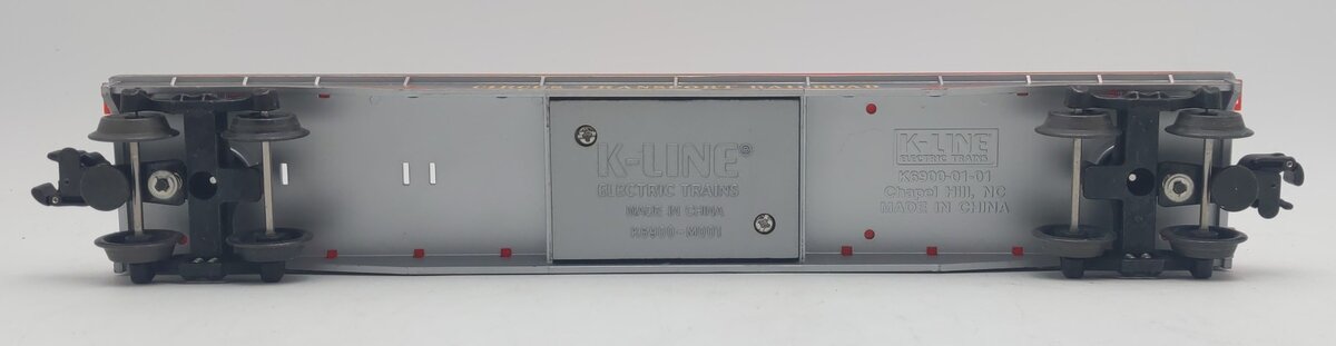 K-Line K-69003 O Gauge Circus Transport Railway Flatcar #69003 EX/Box