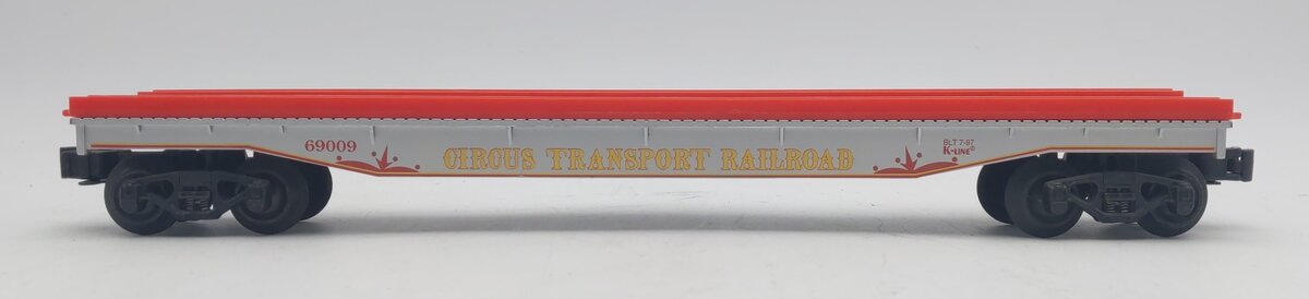 K-Line K-69009 Circus Flatcar w/o Wagons EX/Box
