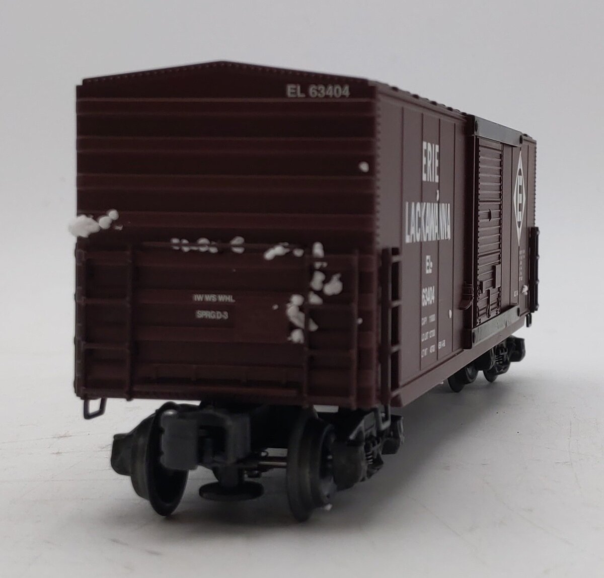 K-Line K765-1531 O Gauge Erie Lackawanna Boxcar #63404 NIB