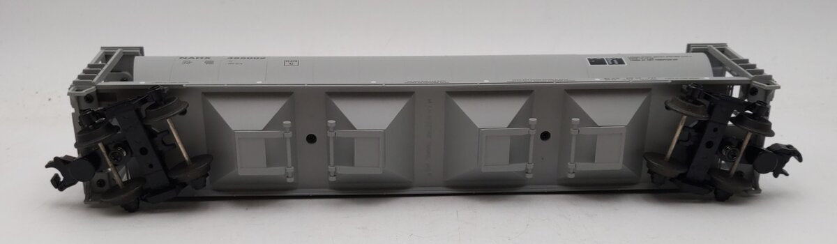 MTH 20-97401 O Gauge North American 4-Bay Cylindrical Grain Hopper Car #455002 NIB