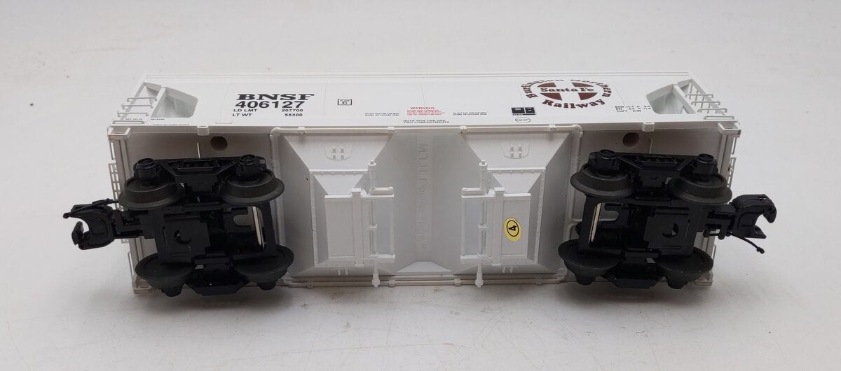MTH 20-97668 O BNSF 2-Bay Centerflow Hopper #406127 NIB