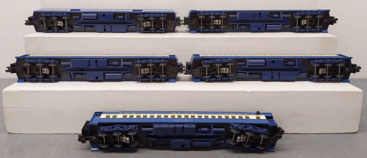 MTH 20-4021 O Gauge Jersey Central 70' Madison Passenger Car Set (Set of 5) EX/Box