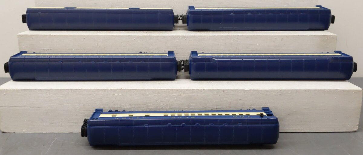 MTH 20-4021 O Gauge Jersey Central 70' Madison Passenger Car Set (Set of 5) EX/Box