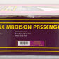 MTH 20-4021 O Gauge Jersey Central 70' Madison Passenger Car Set (Set of 5) EX/Box