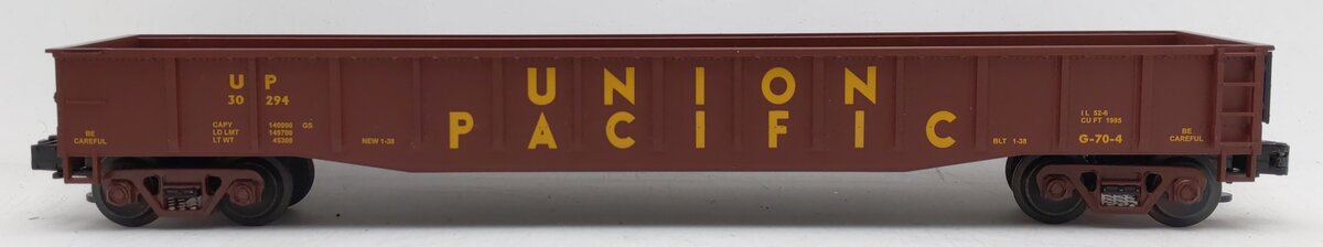 MTH 20-98002 O Gauge Union Pacific Gondola #30294 EX/Box