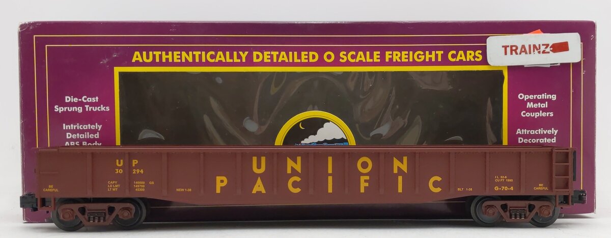 MTH 20-98002 O Gauge Union Pacific Gondola #30294 EX/Box