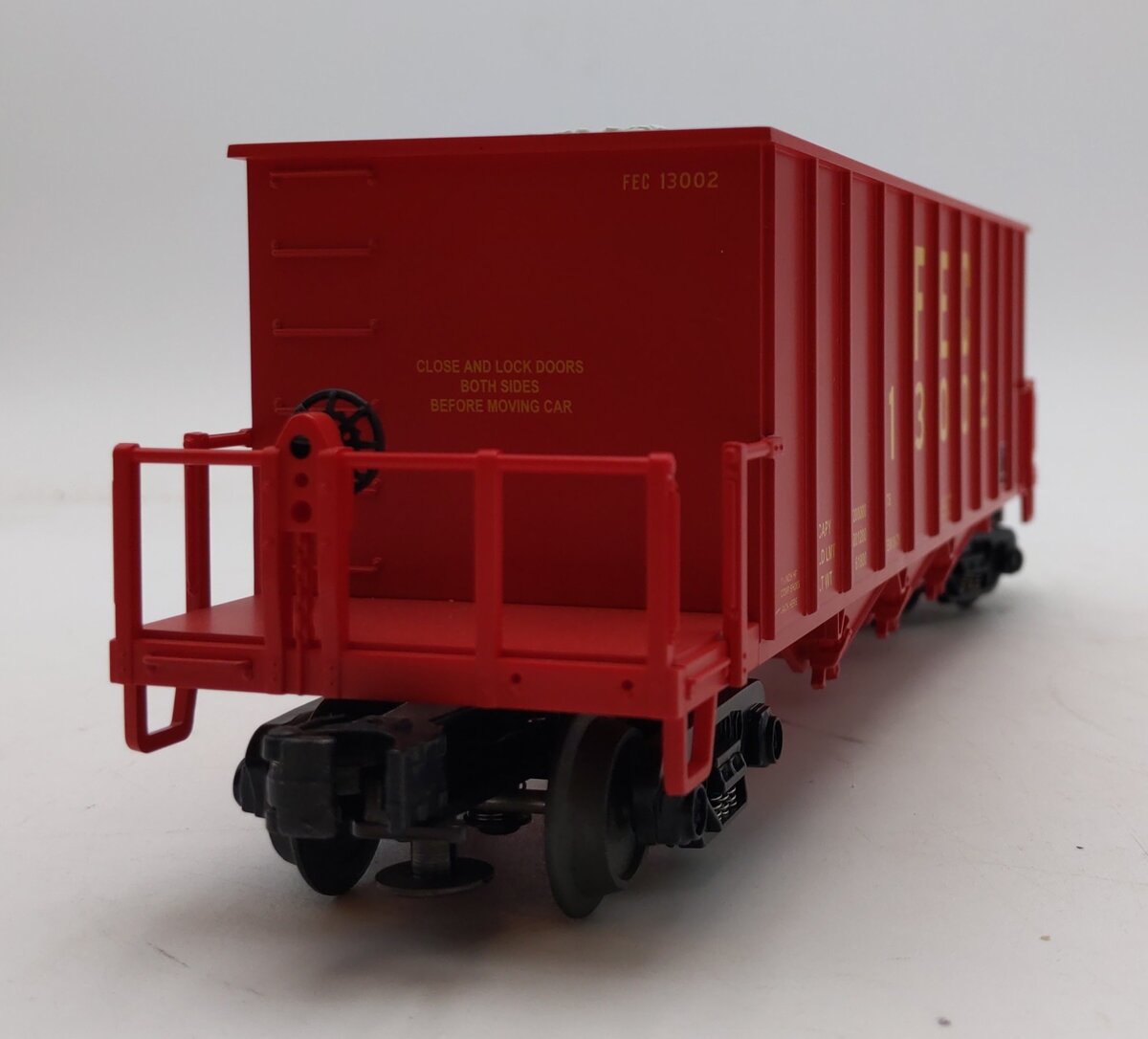MTH 20-98217 O Gauge Florida East Coast Rapid Discharge Hopper w/Rock Load NIB