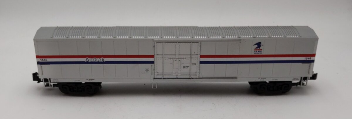 MTH 20-93027 O Gauge Amtrak 61' Mail Boxcar #1546 EX/Box