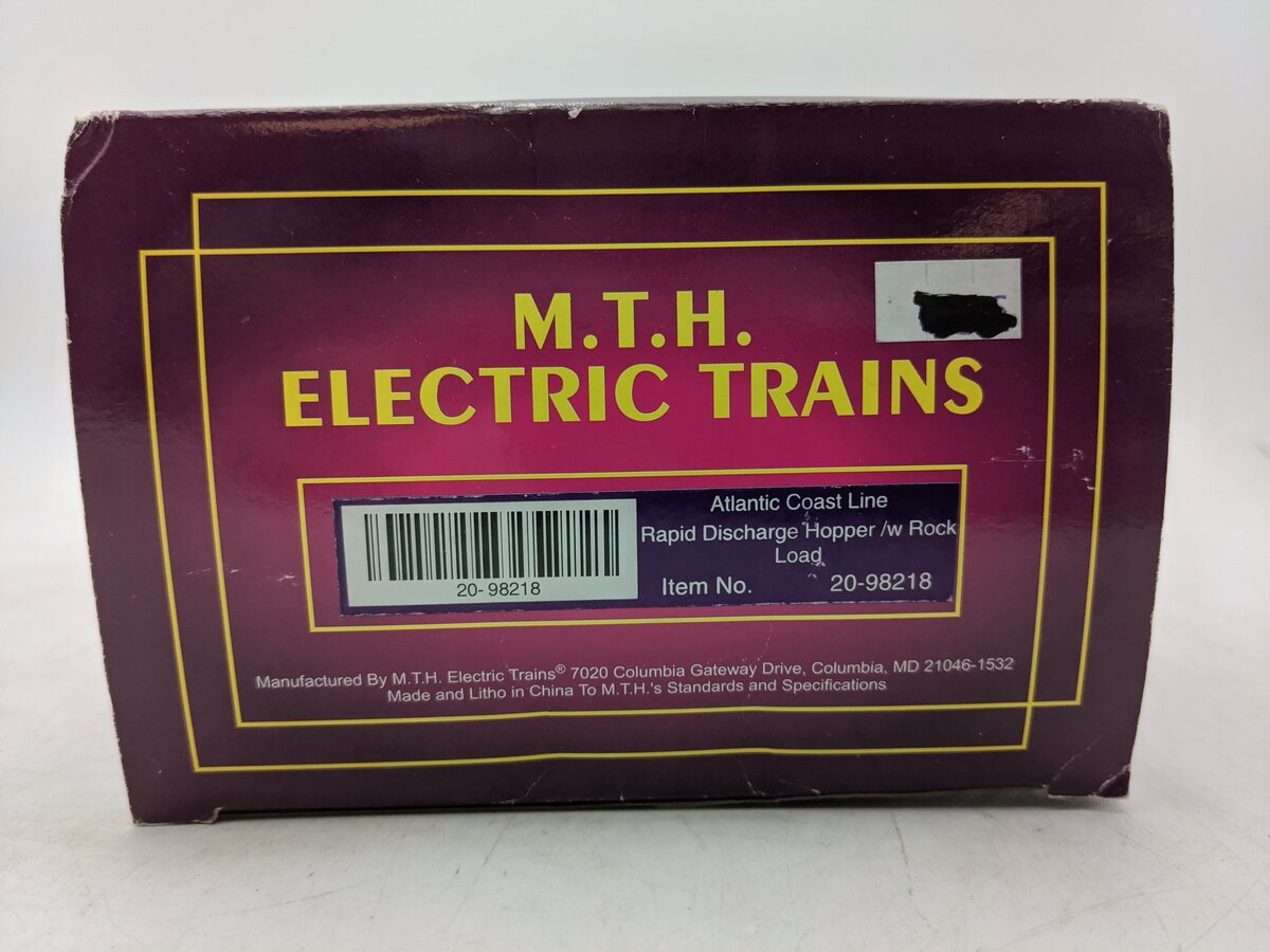 MTH 20-98218 O Gauge Atlantic Coast Line Rapid Discharge Car #500000 EX/Box