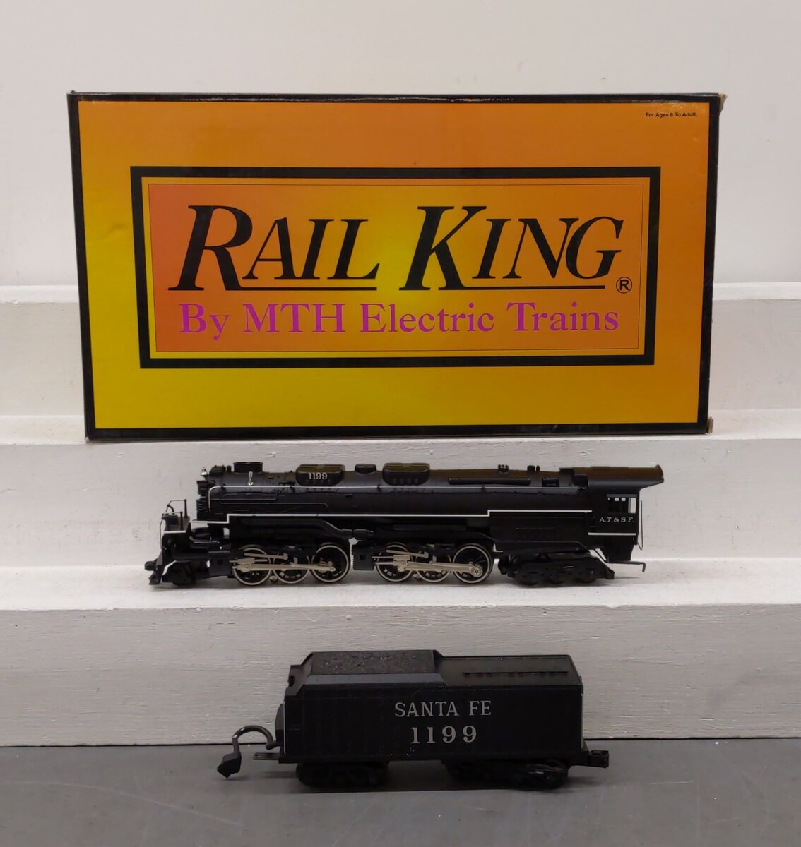 MTH 30-1219-1 AT&SF 2-6-6-6 Allegheny Steam Engine #1199 LN/Box