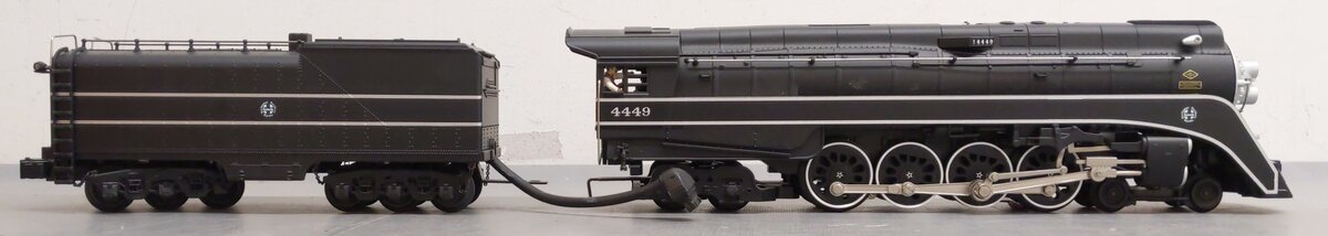 MTH 30-1421-1 BNSF 4-8-4 GS-4 Northern Steam Locomotive #4449 w/PS2 EX/Box