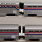 MTH 20-6524 O Gauge Amtrak Superliner Passenger Car Set EX/Box