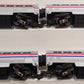 MTH 20-6524 O Gauge Amtrak Superliner Passenger Car Set EX/Box
