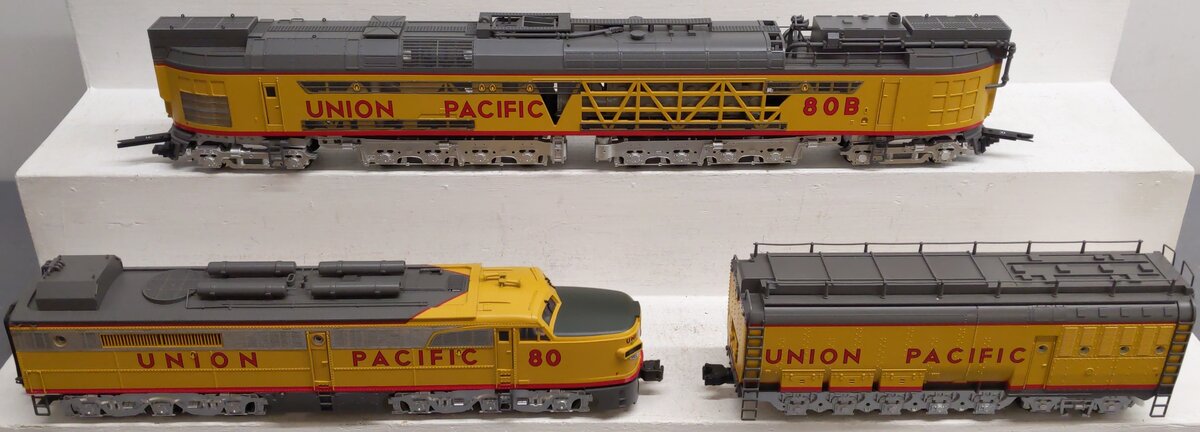 MTH 20-2214-1 O Gauge Union Pacific Coal Turbine Engine Set #80 w/ PS.1 EX/Box