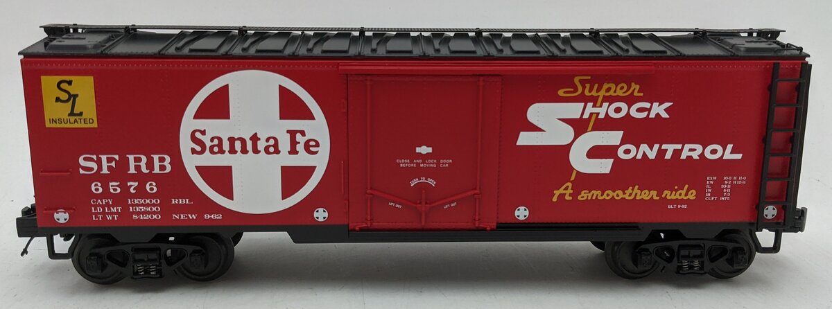 MTH 20-94101 O Santa Fe 40' Reefer Car #6576 LN/Box