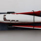 MTH 30-7621 O MTH Transportation Co Flatcar w/Red & White Airplane #1959 EX/Box