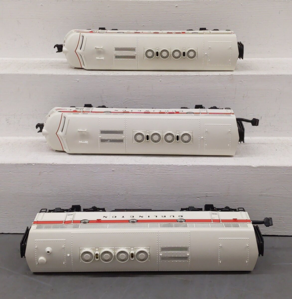 MTH 20-2307-1 O Gauge Burlington F3 ABA Diesel Engine Set #162/162C w/PS2 LN/Box