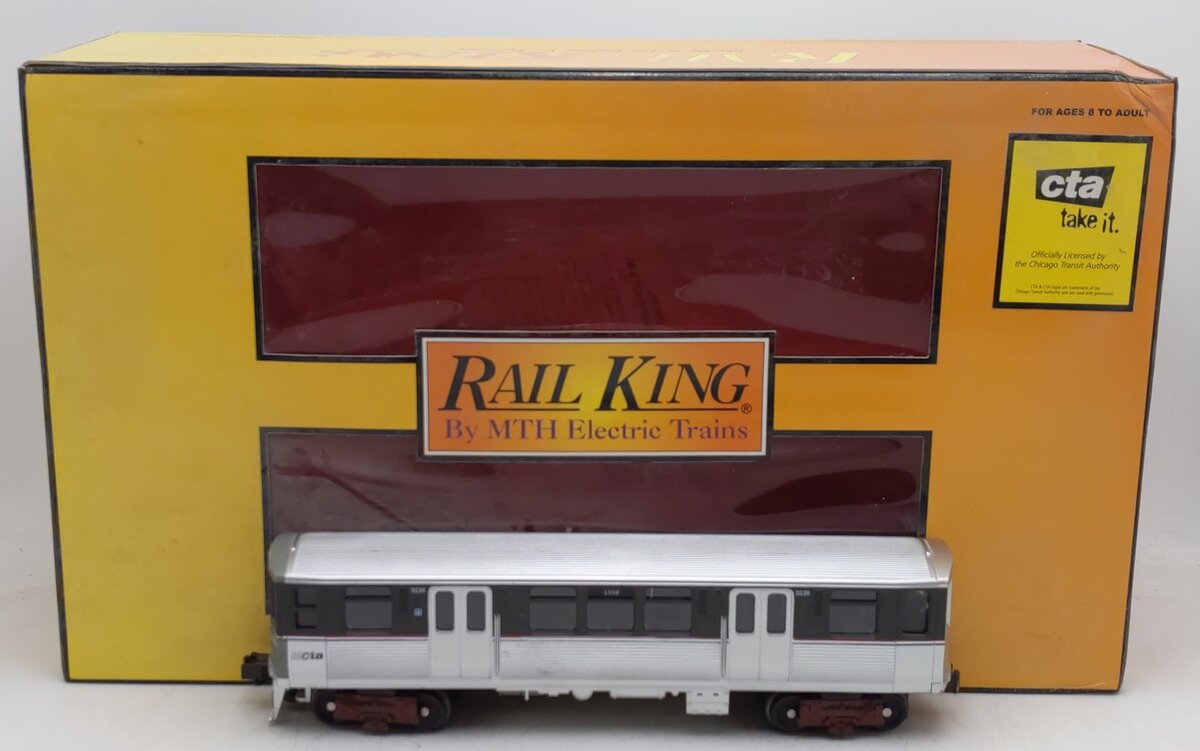MTH 30-2175-0 O Gauge Chicago Transit Authority Modern Subway Car #3226 EX/Box
