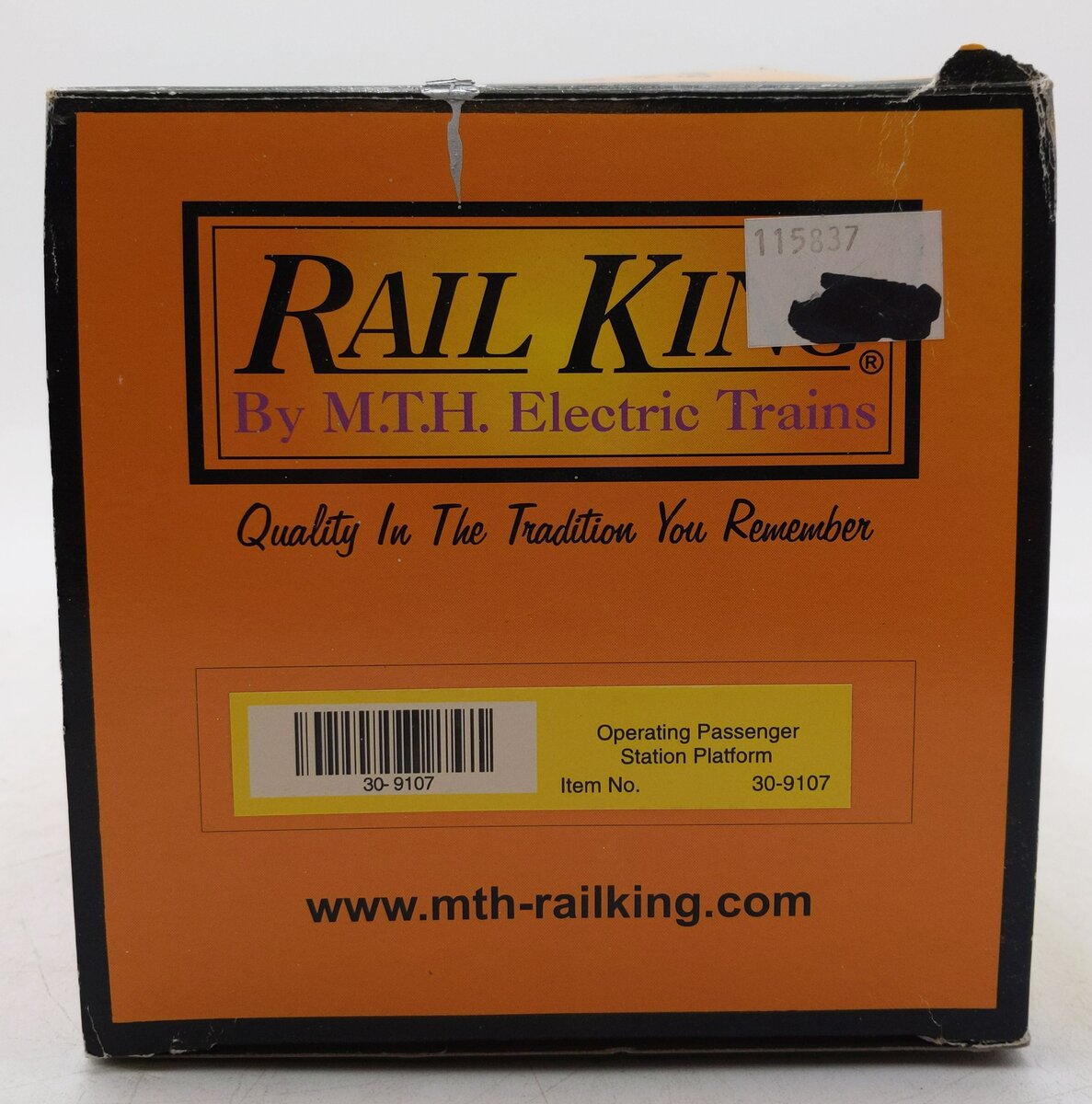 MTH 30-9107 O Middletown Operating Station Platform w/Gray Roof EX/Box