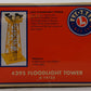 Lionel 395 Vintage O Metal Aluminum 4-Light Floodlight Tower VG