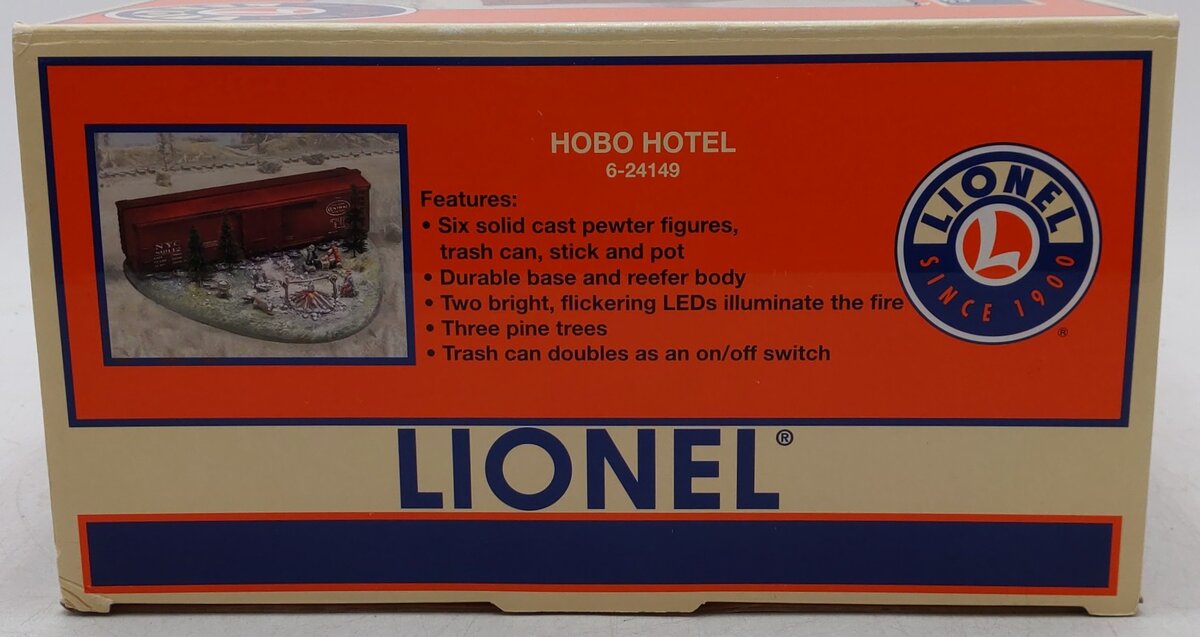 Lionel 6-24149 O Gauge Hobo Hotel VG/Box