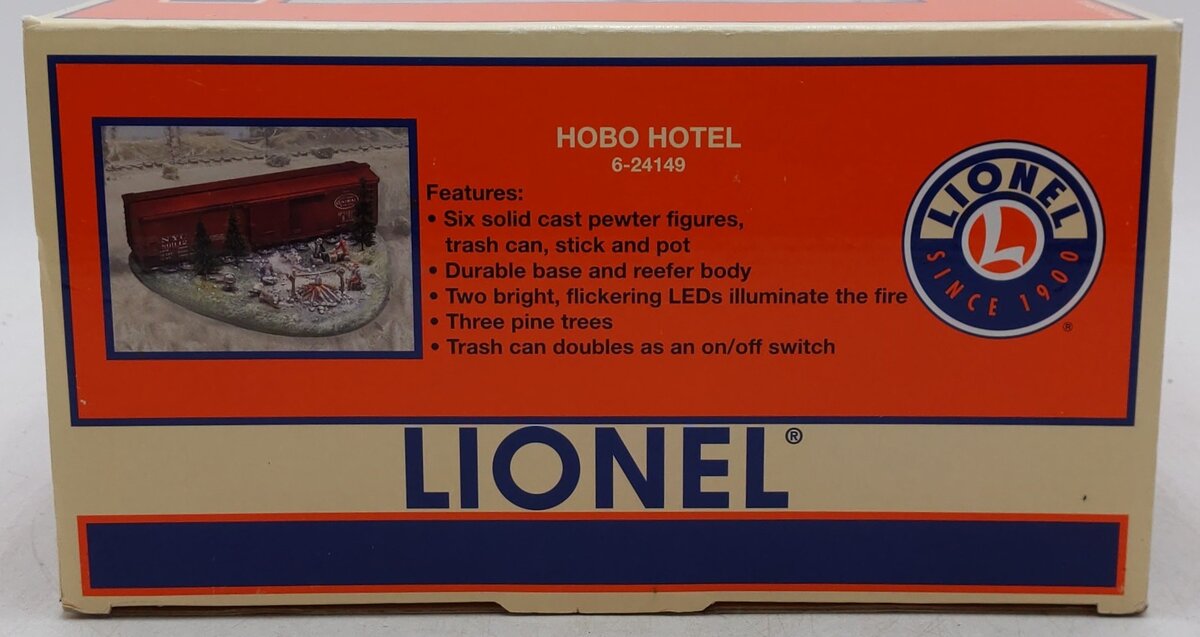 Lionel 6-24149 O Gauge Hobo Hotel VG/Box