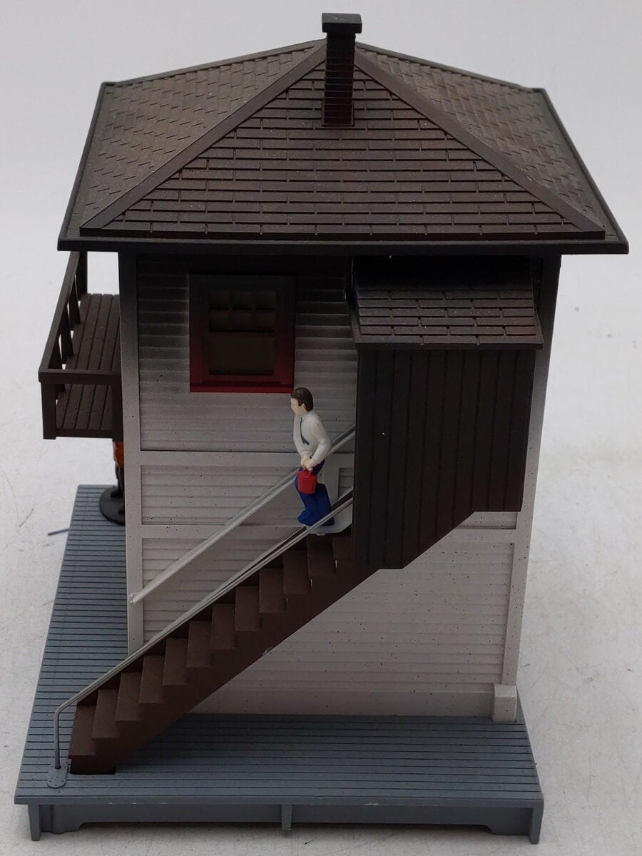 Lionel 6-14104 O Animated Burning Switch Tower EX/Box
