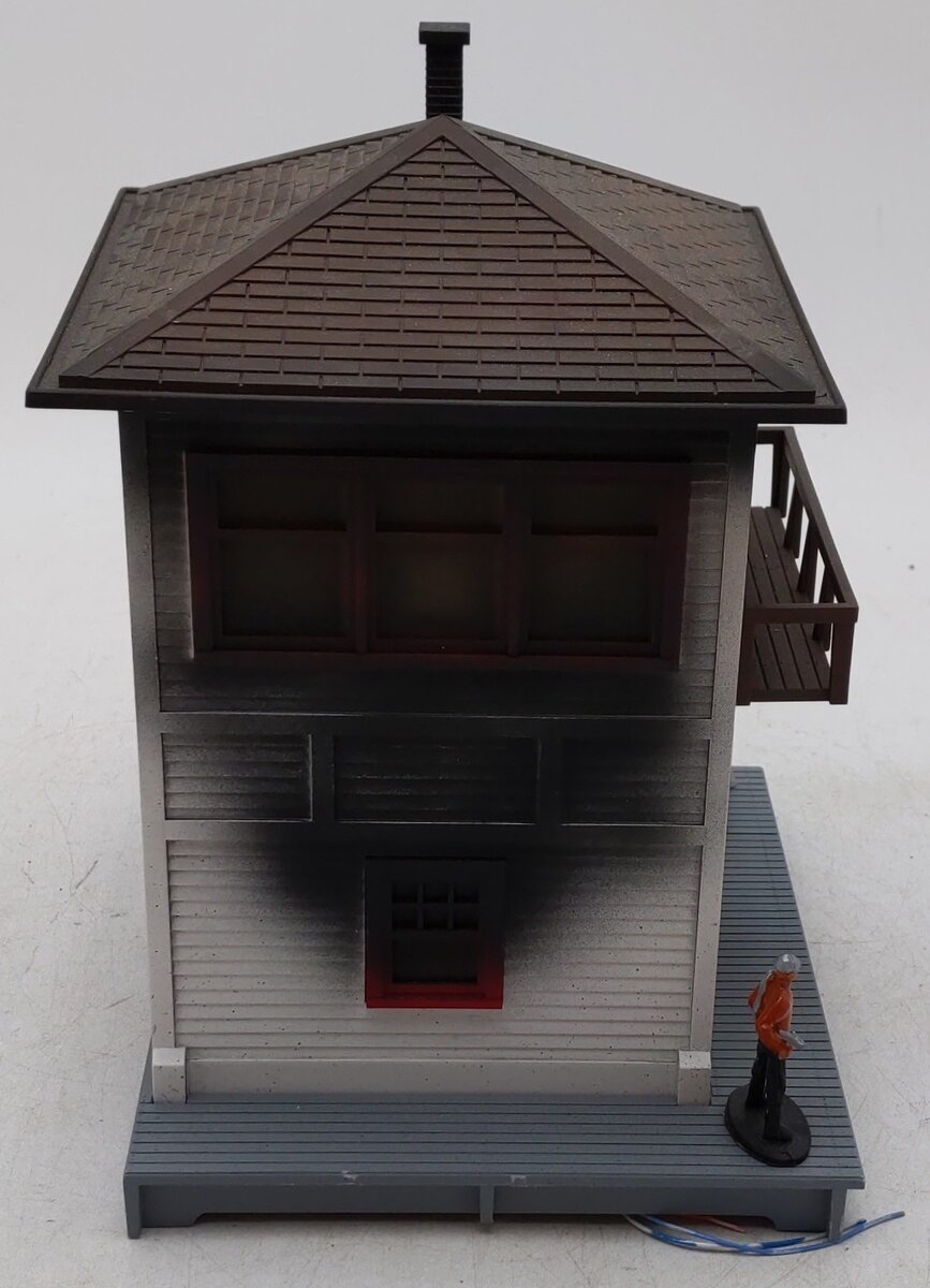 Lionel 6-14104 O Animated Burning Switch Tower EX/Box