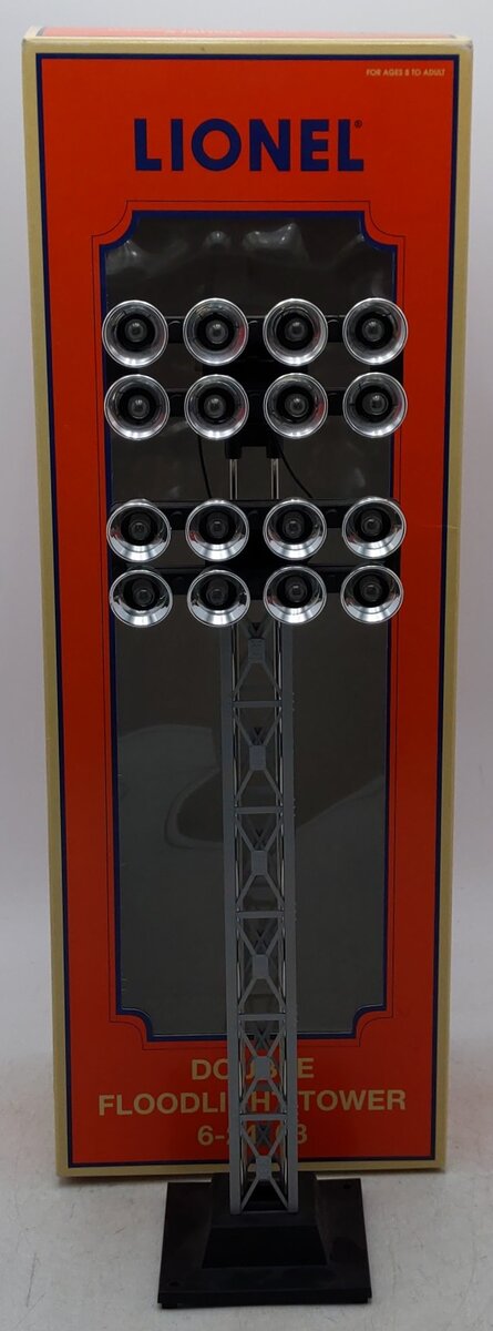 Lionel 6-24103 O 16 Lamp Double Floodlight Tower EX/Box